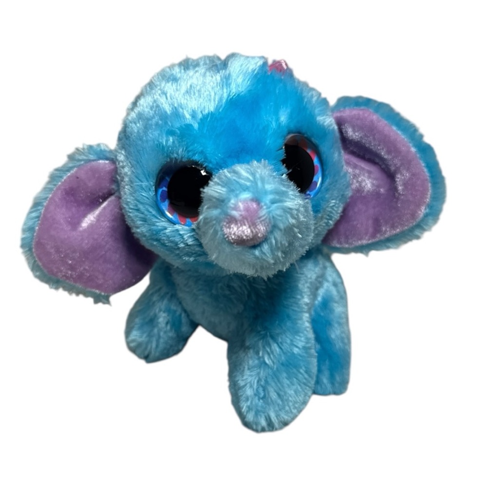 Wild Republic Blue Elephant Plush Stuffed Animal